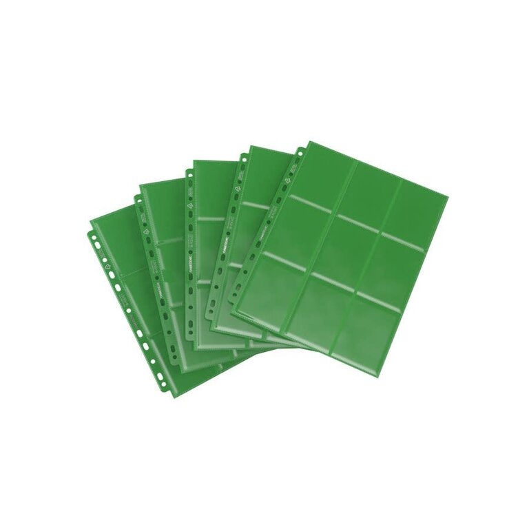 Gamegenic (Gamegenic) Sideloading 18-Pocket - 10 Pages - Green
