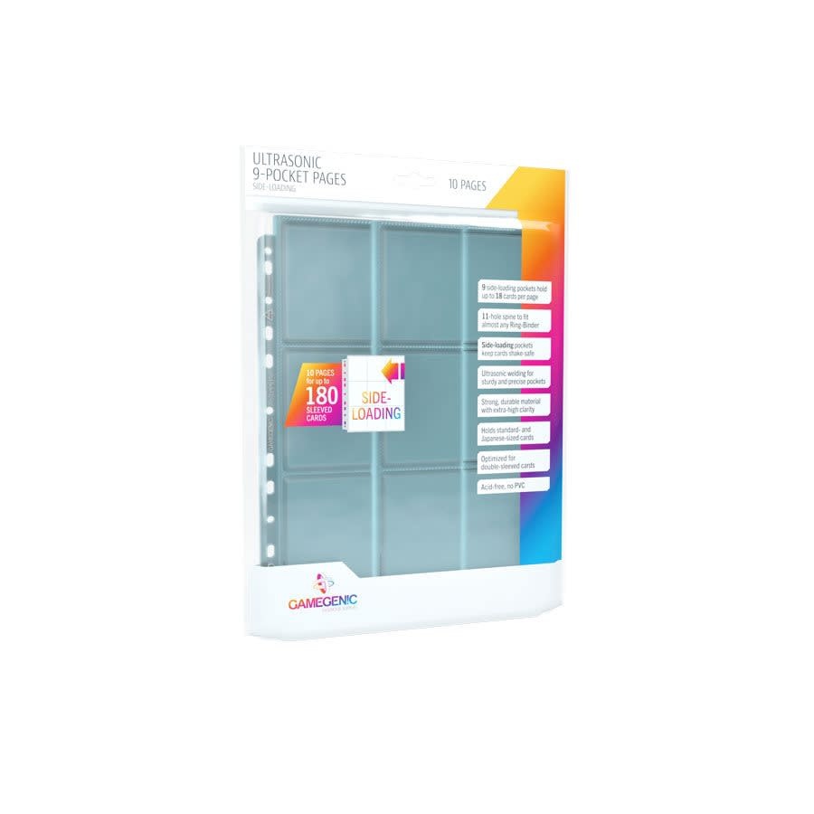 Pages Ultrasonic Sideloading 9-Pocket Display Sheets - Clear, Pack Of 50 - View #11
