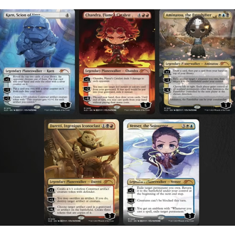 Magic the Gathering Secret Lair - Li'l'est Walkers - Rainbow Foil*