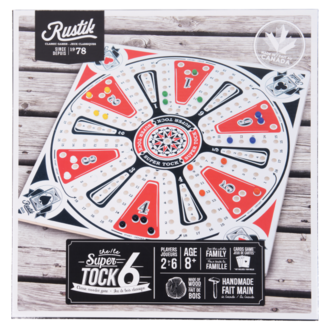 Jeu de Parchisi/Tock - 6 joueurs  (Multilingue)