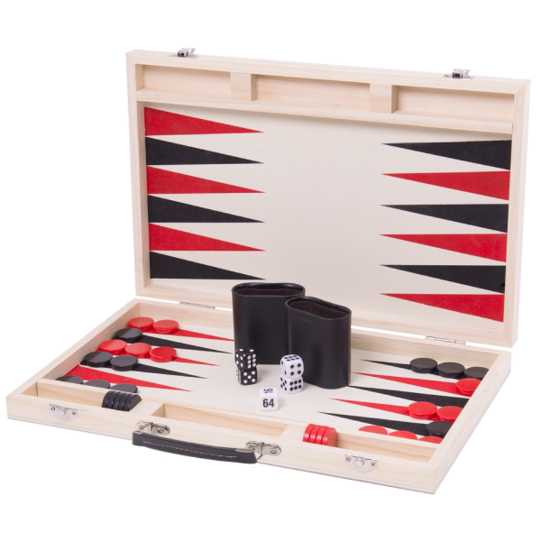 Backgammon - Wood Case (Multilingual)
