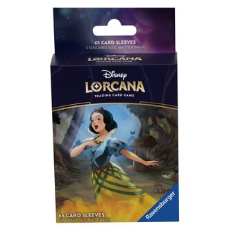 Ravensburger Disney Lorcana - Matte Sleeves B Set 4 - Standard Size - 65 unités - Blanche-Neige