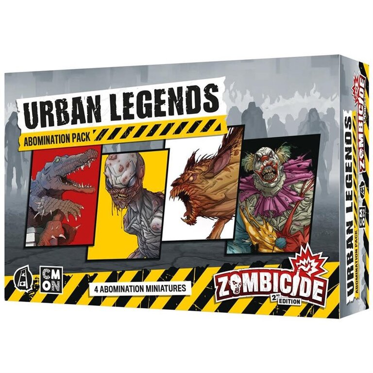 CMON Zombicide - 2e Édition - Urban Legends Abomination Pack (French)