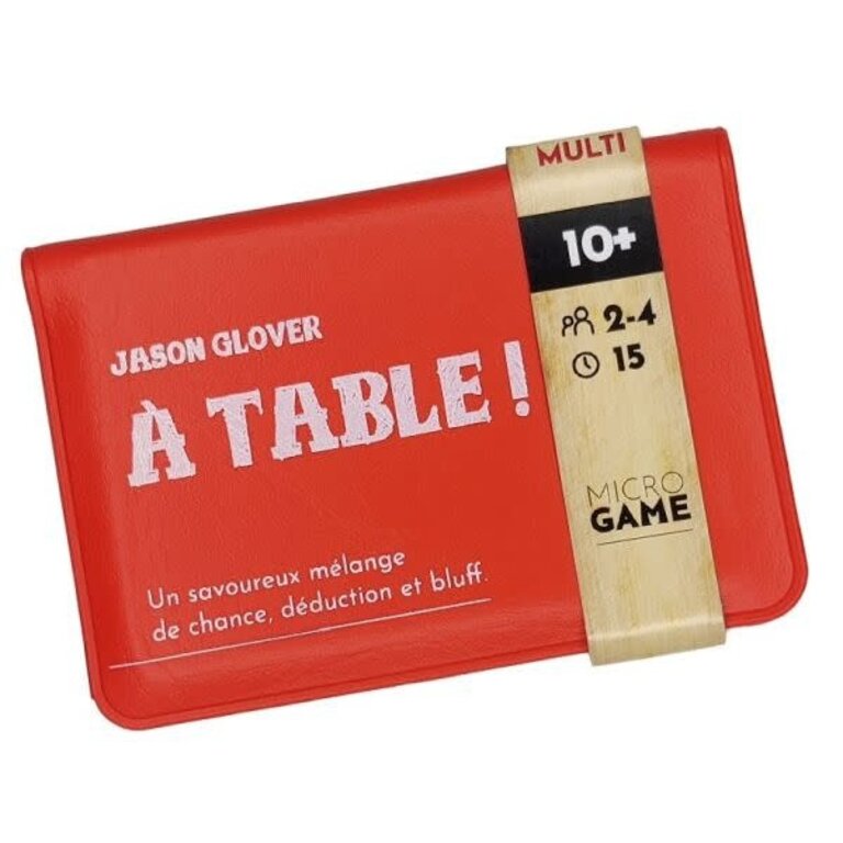 Microgame - À table (Français)