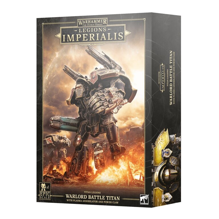 Warlord Battle Titan with Power Claw and Plasma Annihilator