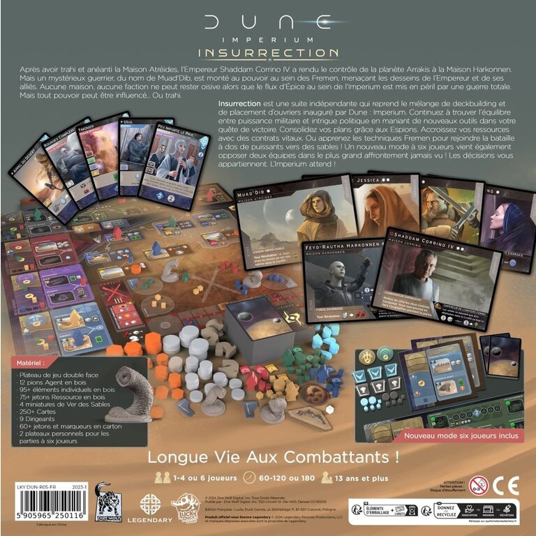 Dune Imperium - Insurrection (Français) [PRÉCOMMANDE]