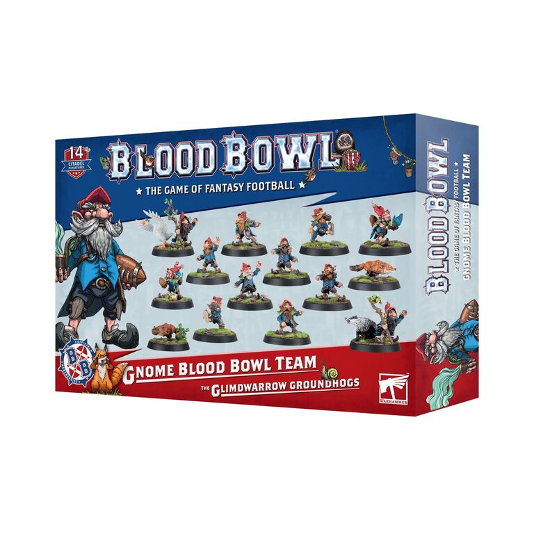 Blood Bowl - Glimdwarrow Groundhogs - Gnome Blood Bowl Team (English)