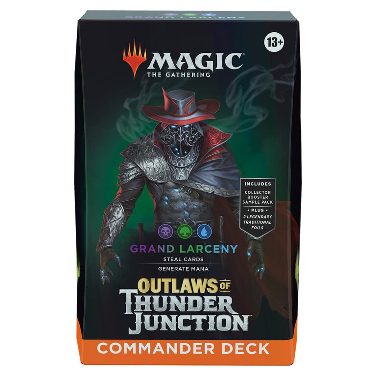 Magic the Gathering Outlaws of Thunder Junction - Commander Decks - Grand Larceny (Anglais)