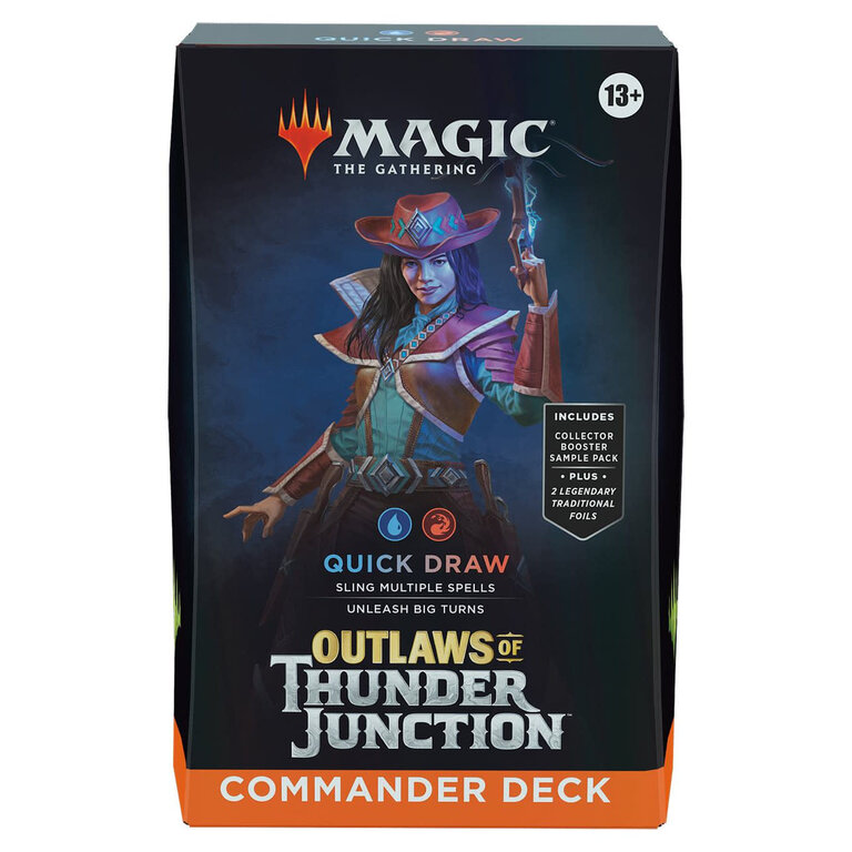 Magic the Gathering Outlaws of Thunder Junction - Commander Decks - Quick Draw (Anglais)