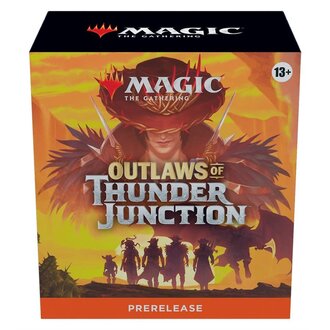 Magic the Gathering Outlaws of Thunder Junction - Prerelease Pack (Anglais) Magic the Gathering Outlaws of Thunder Junction - Prerelease Pack (Anglais)