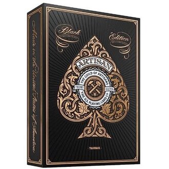 Theory 11 Cartes à jouer - Theory 11 - Artisan - Black Theory 11 Cartes à jouer - Theory 11 - Artisan - Black