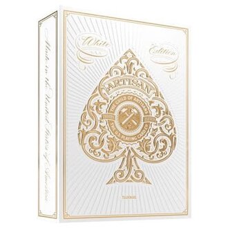 Theory 11 Cartes à jouer - Theory 11 - Artisan - White Theory 11 Cartes à jouer - Theory 11 - Artisan - White