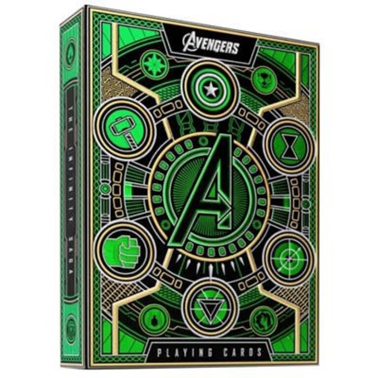 Theory 11 Cartes à jouer - Theory 11 - Avengers - Green