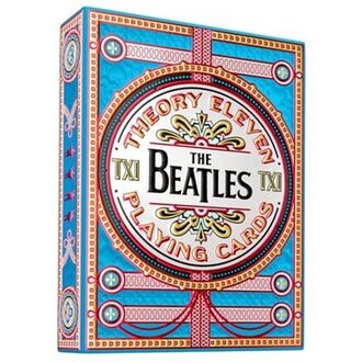 Theory 11 Cartes à jouer - Theory 11 - The Beatles - Blue Theory 11 Cartes à jouer - Theory 11 - The Beatles - Blue