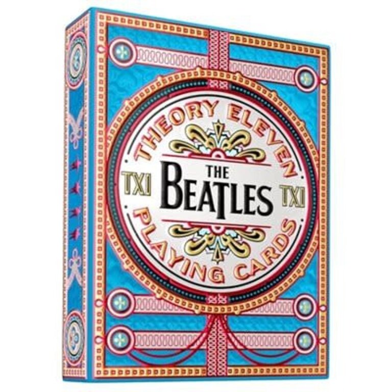 Theory 11 Cartes à jouer - Theory 11 - The Beatles - Blue