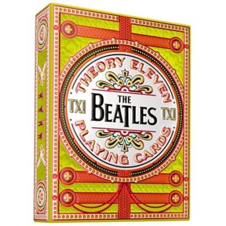 Theory 11 Cartes à jouer - Theory 11 - The Beatles - Green