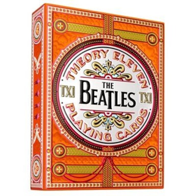 Theory 11 Cartes à jouer - Theory 11 - The Beatles - Orange