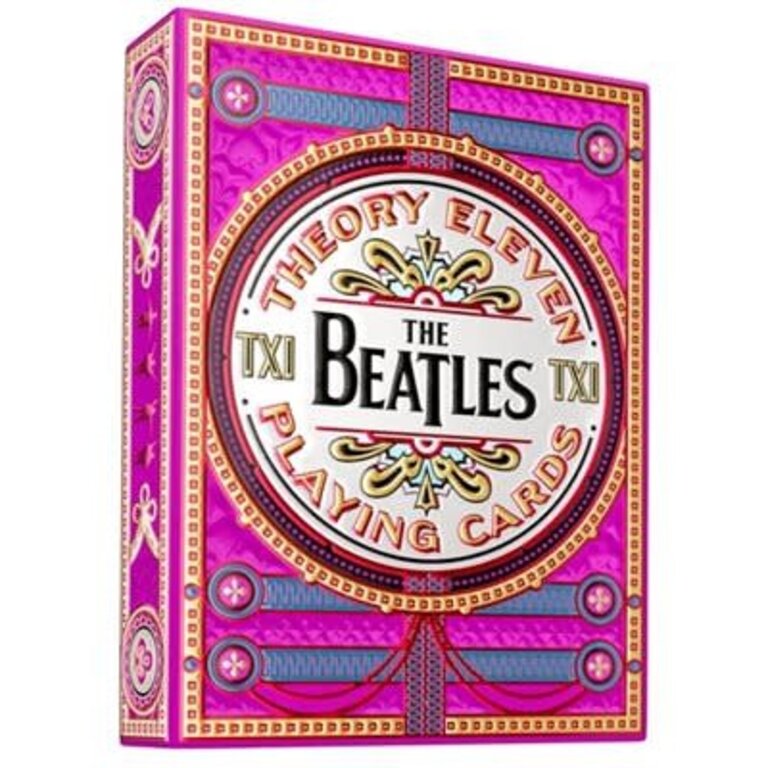 Theory 11 Cartes à jouer - Theory 11 - The Beatles - Pink