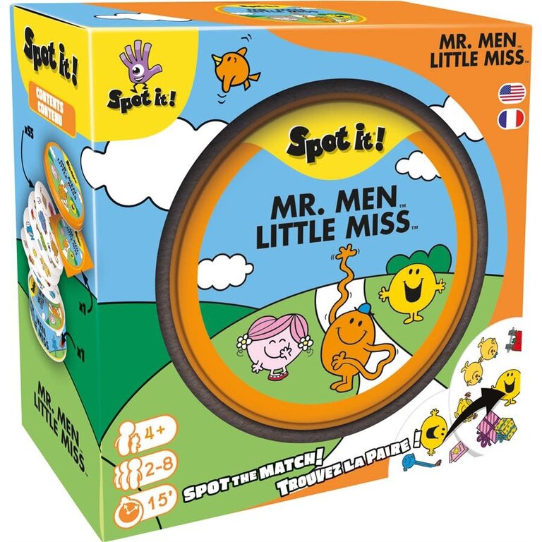 Spot It! - Mr. Men and Little Miss (Multilingual) (Dobble)