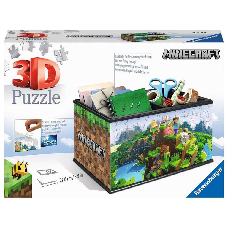 Ravensburger Minecraft Storage Box - 216 pieces 3D