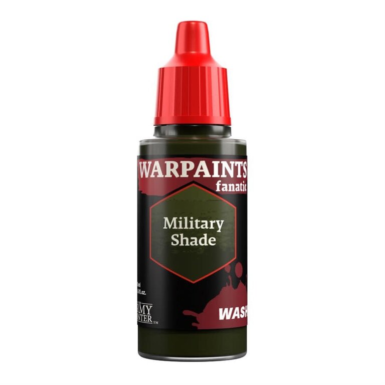 Army Painter (AP) Warpaints Fanatic - Wash - Military Shade 18ml