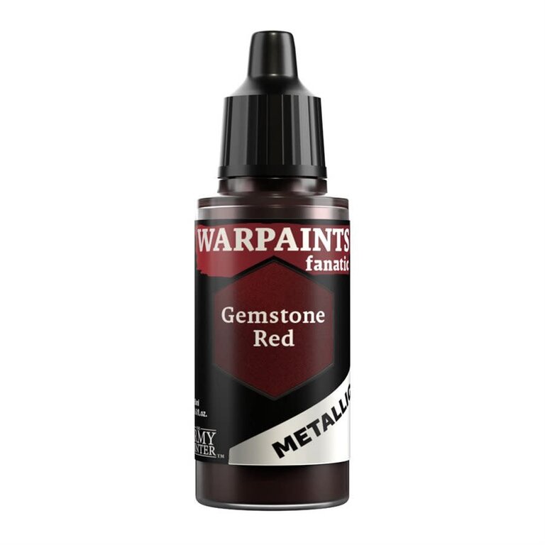 Army Painter (AP) Warpaints Fanatic - Metallic - Gemstone Red 18ml