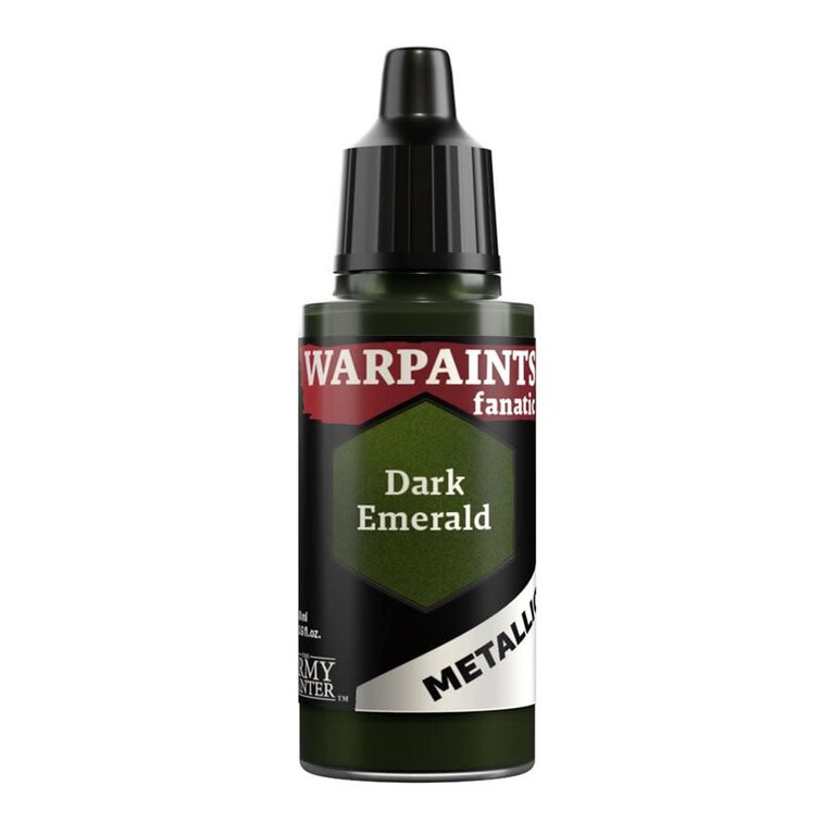 Army Painter (AP) Warpaints Fanatic - Metallic - Dark Emerald 18ml