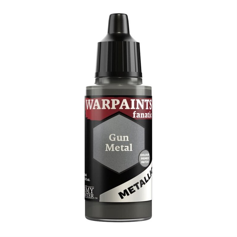 Army Painter (AP) Warpaints Fanatic - Metallic - Gun Metal 18ml