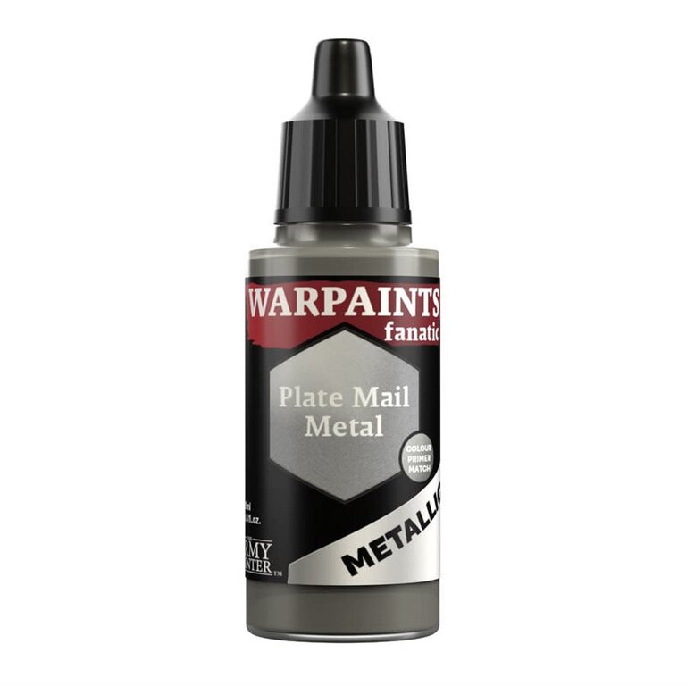 Army Painter (AP) Warpaints Fanatic - Metallic - Plate Mail Metal 18ml