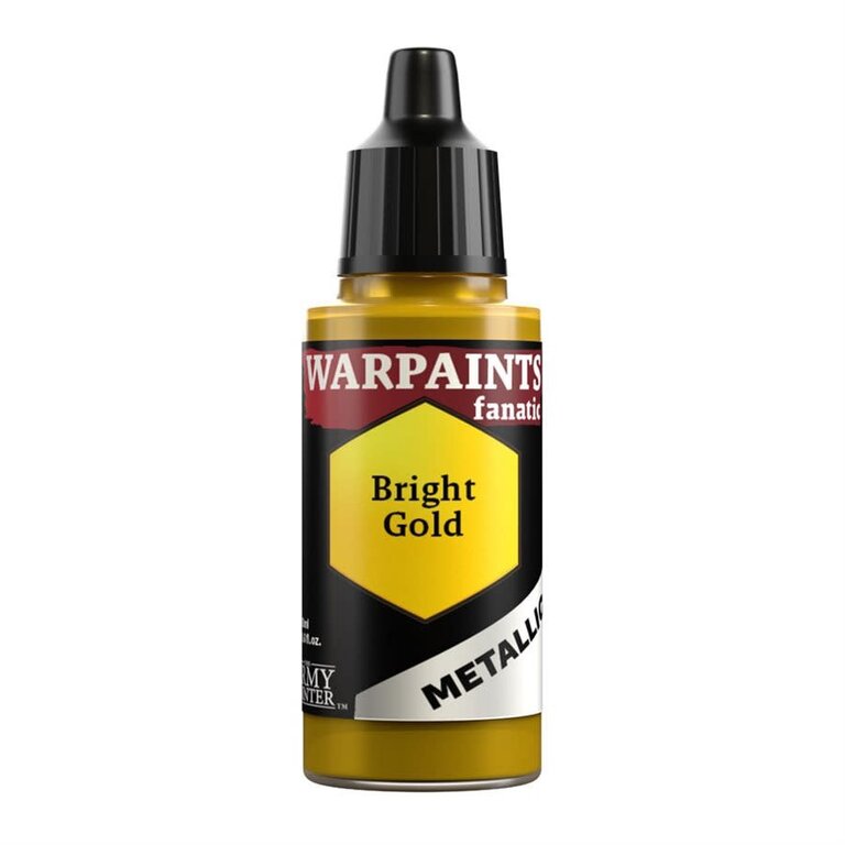 Army Painter (AP) Warpaints Fanatic - Metallic - Bright Gold 18ml
