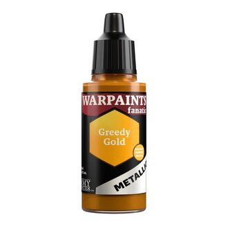 Army Painter (AP) Warpaints Fanatic - Metallic - Greedy Gold 18ml