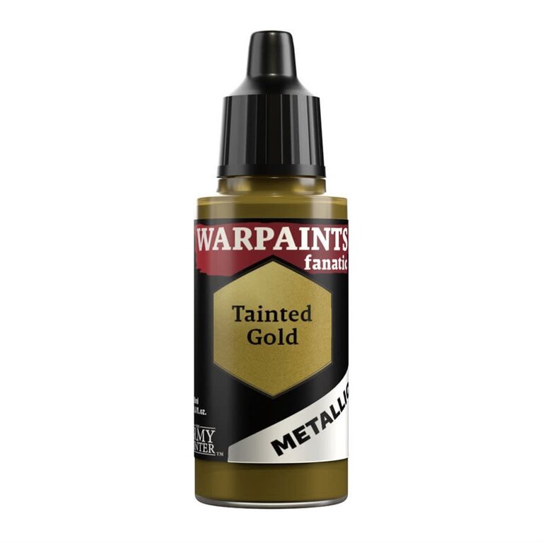 Army Painter (AP) Warpaints Fanatic - Metallic - Tainted Gold 18ml