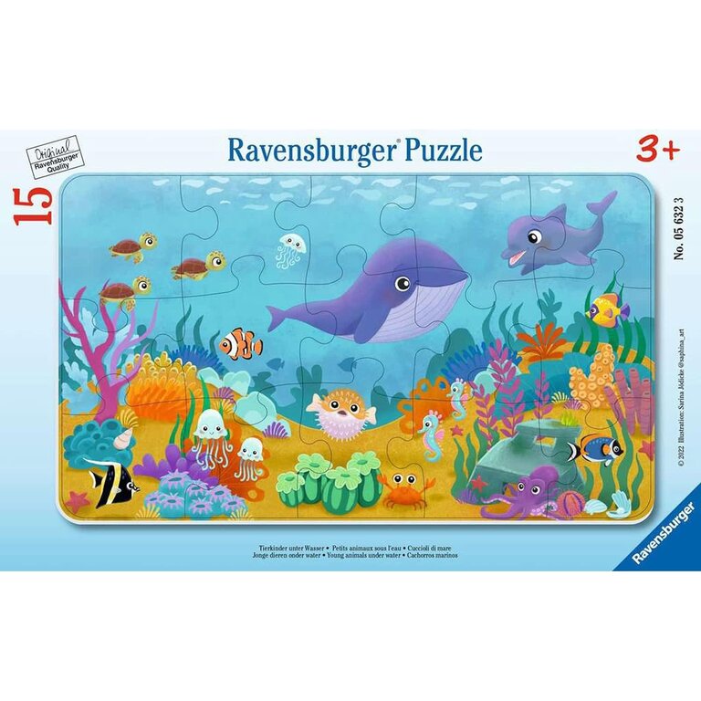 Ravensburger Petits animaux sous l'eau - 15 pieces