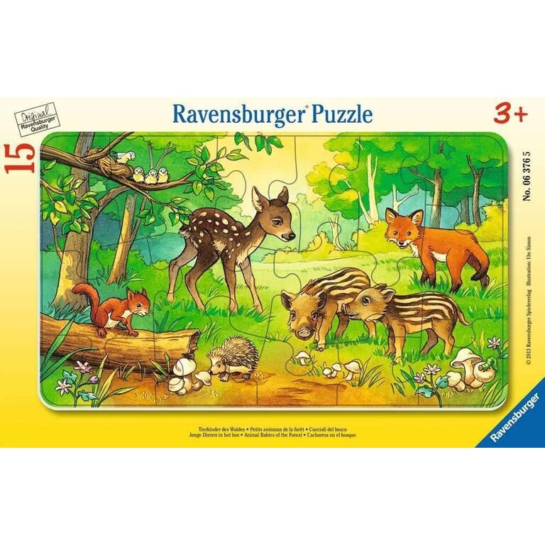 Ravensburger Petits animaux de la forêt - 15 pieces