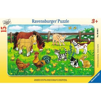 Ravensburger Animaux de la ferme au pré - 15 pièces