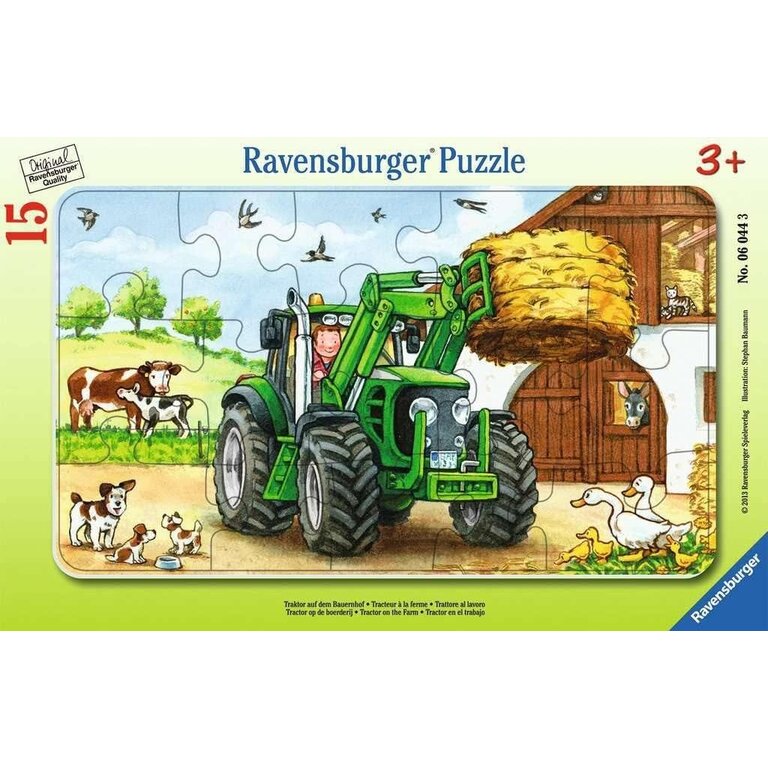 Ravensburger Tracteur à la ferme - 15 pieces