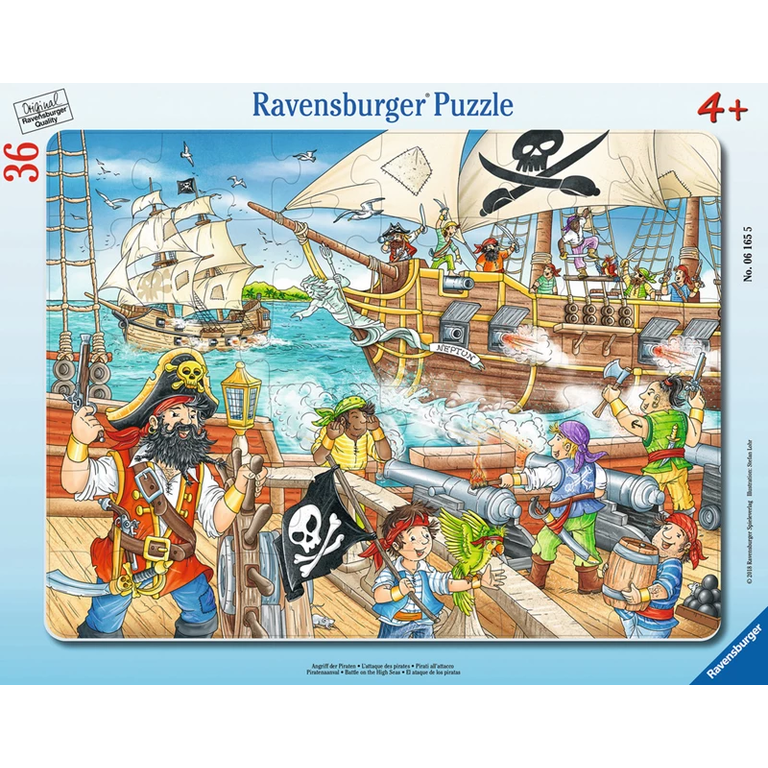 Ravensburger L'attaque des pirates - 36 pieces