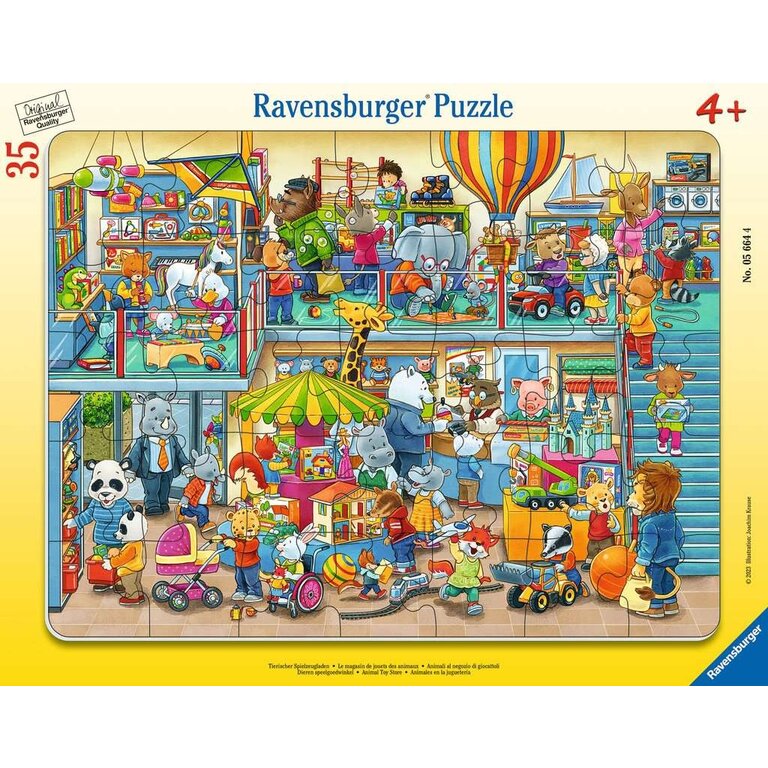 Ravensburger Le magasin de jouets des animaux - 35 pieces