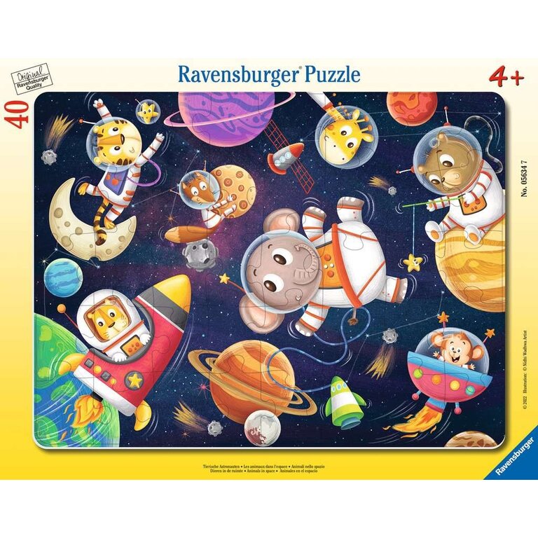 Ravensburger Les animaux dans l'espace - 40 pieces