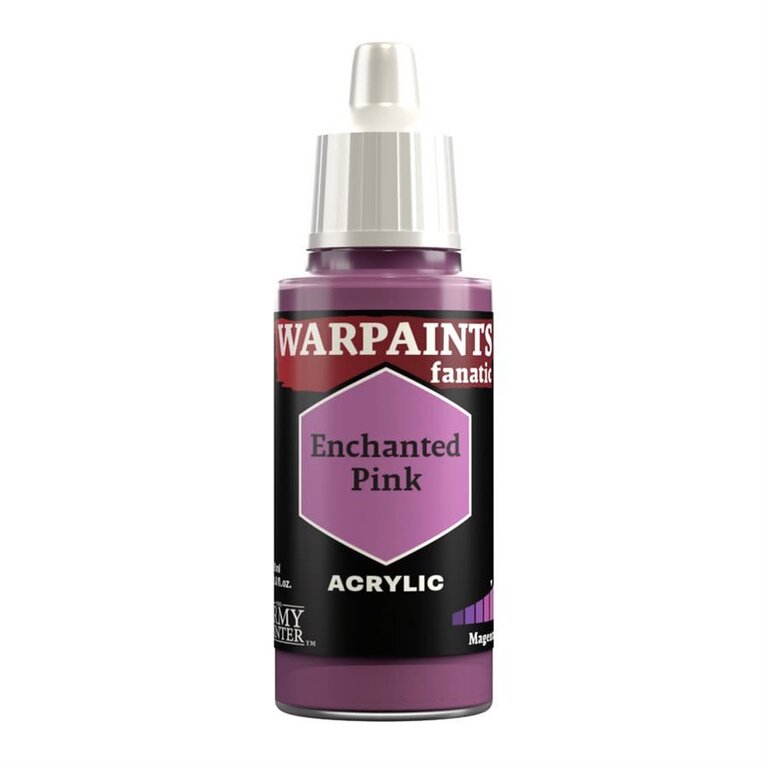 Army Painter (AP) Warpaints Fanatic - Enchanted Pink 18ml