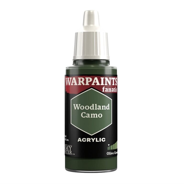 Army Painter (AP) Warpaints Fanatic - Woodland Camo 18ml