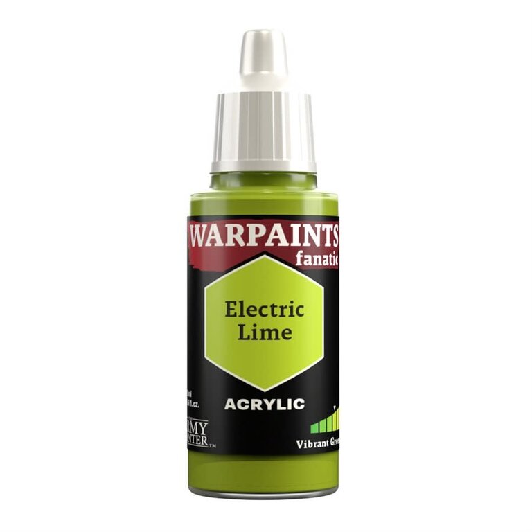 Army Painter (AP) Warpaints Fanatic - Electric Lime 18ml