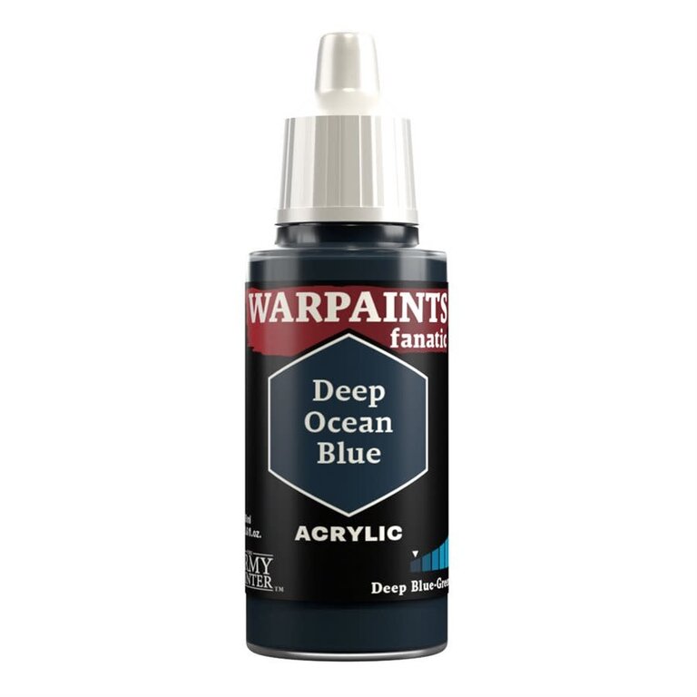 Army Painter (AP) Warpaints Fanatic - Deep Ocean Blue 18ml
