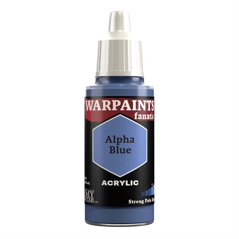 Army Painter (AP) Warpaints Fanatic - Alpha Blue 18ml