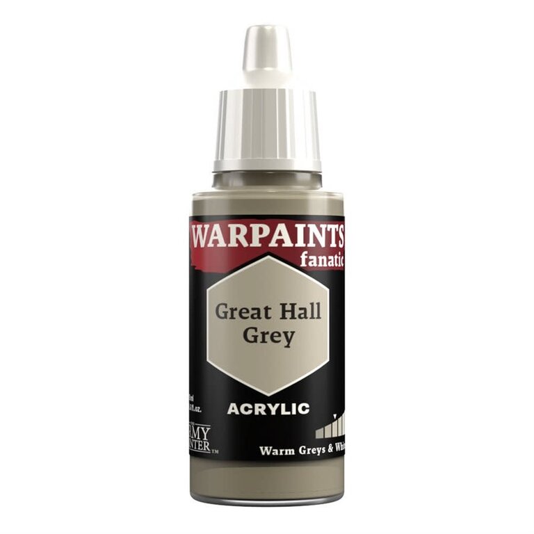 Army Painter (AP) Warpaints Fanatic - Great Hall Grey 18ml