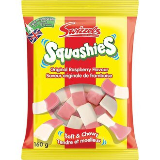 Squashies - Saveur framboise - 160g