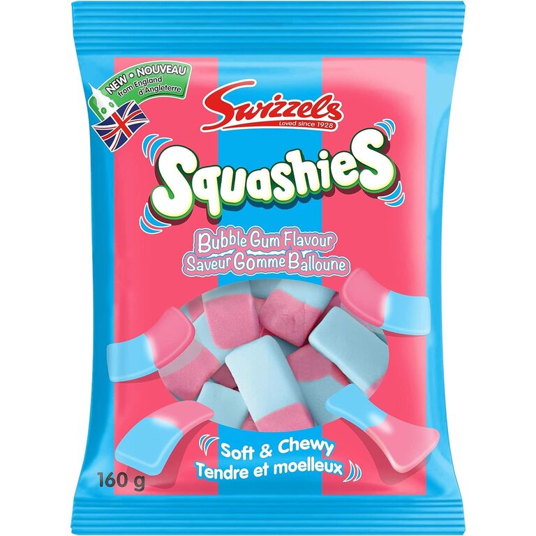 Squashies - Saveur gomme balloune - 160g