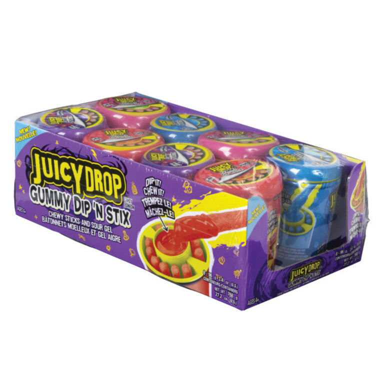 Juicy Drop - Gummy Dip 'N Stix - 96g