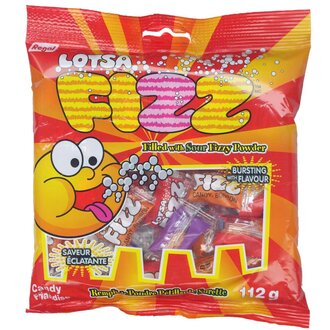 Lotsa Fizz - Bonbons surs pétillants - 112g