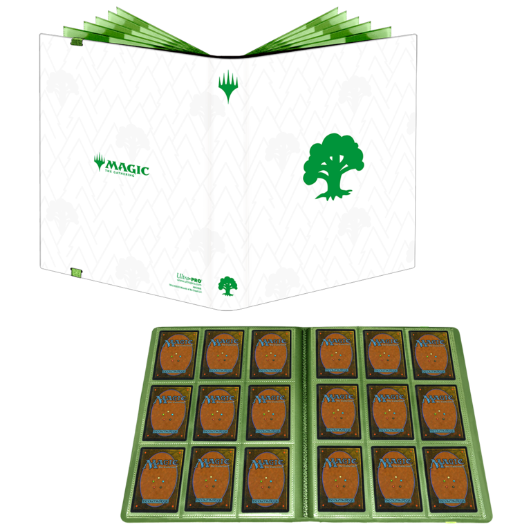 Ultra Pro (Up) - Binder Pro 9pkt - Mana 8 - Forest*
